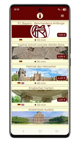 Download Sightseeing Munich App